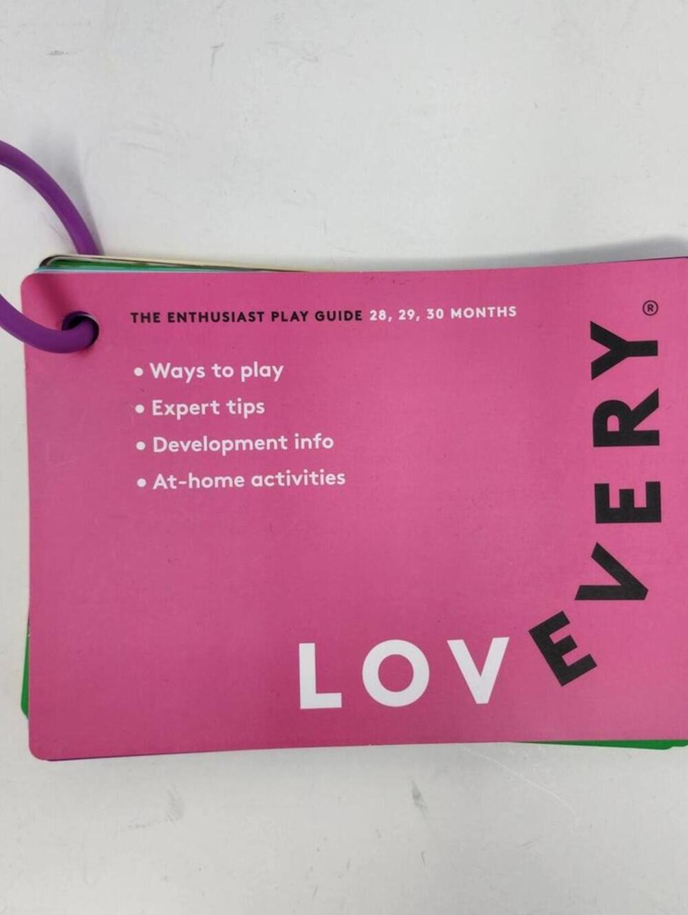 Lovevery Activity Booklet - 28, 29, 30 Month